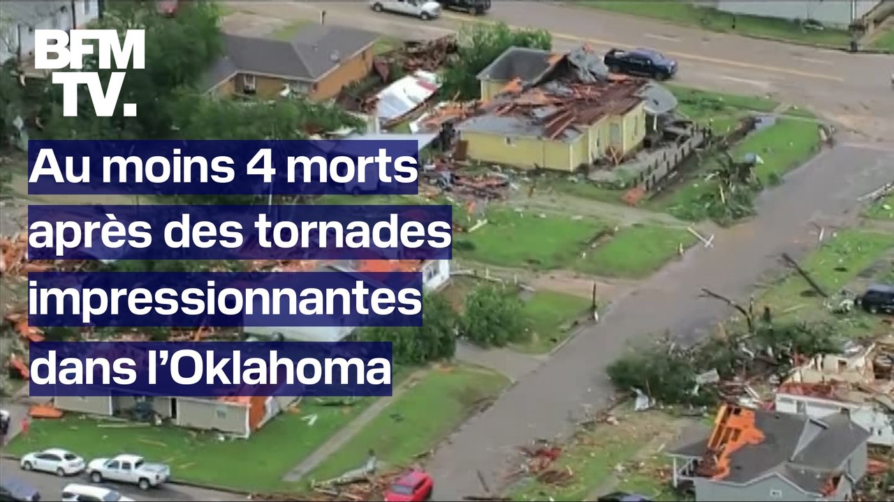 États-Unis: au moins 4 personnes tuées après des tornades impressionnantes dans l’Oklahoma