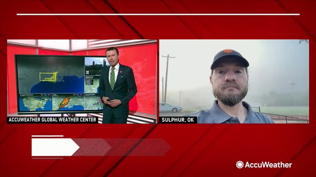 Storm chaser recalls intercepting weekend tornadoes