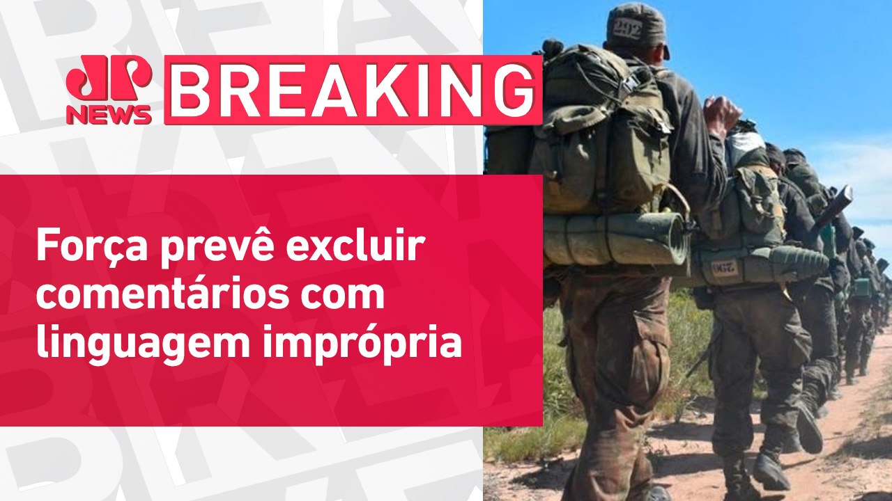 Exército edita regras para moderar perfis oficiais nas redes sociais | BREAKING NEWS