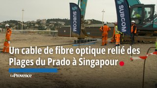 La fibre très haut débit sous-marine est arrivée à Marseille