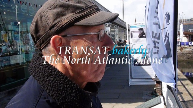 Transat Bakerly Boat race Plymouth to New York 2016 meetingboat artist Richard Ormond