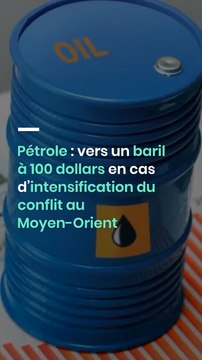 Pétrole : vers un baril à 100 dollars en cas d’intensification du conflit au Moyen-Orient (Banque Mondiale)