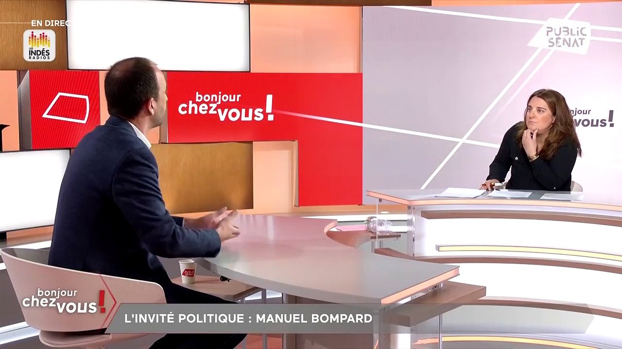 "Votre question est malhonnête ou ignoble ?" : Clash entre Manuel Bompard et Oriane Mancini sur Public Sénat