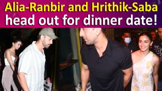 Alia-Ranbir, Karan, Jr NTR enjoy star-studded dinner with Hrithik and Saba