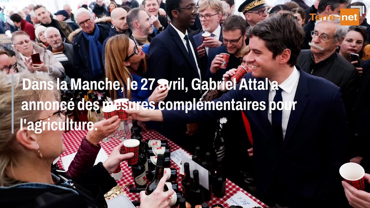 Les annonces agricoles de G. Attal le 27 avril
