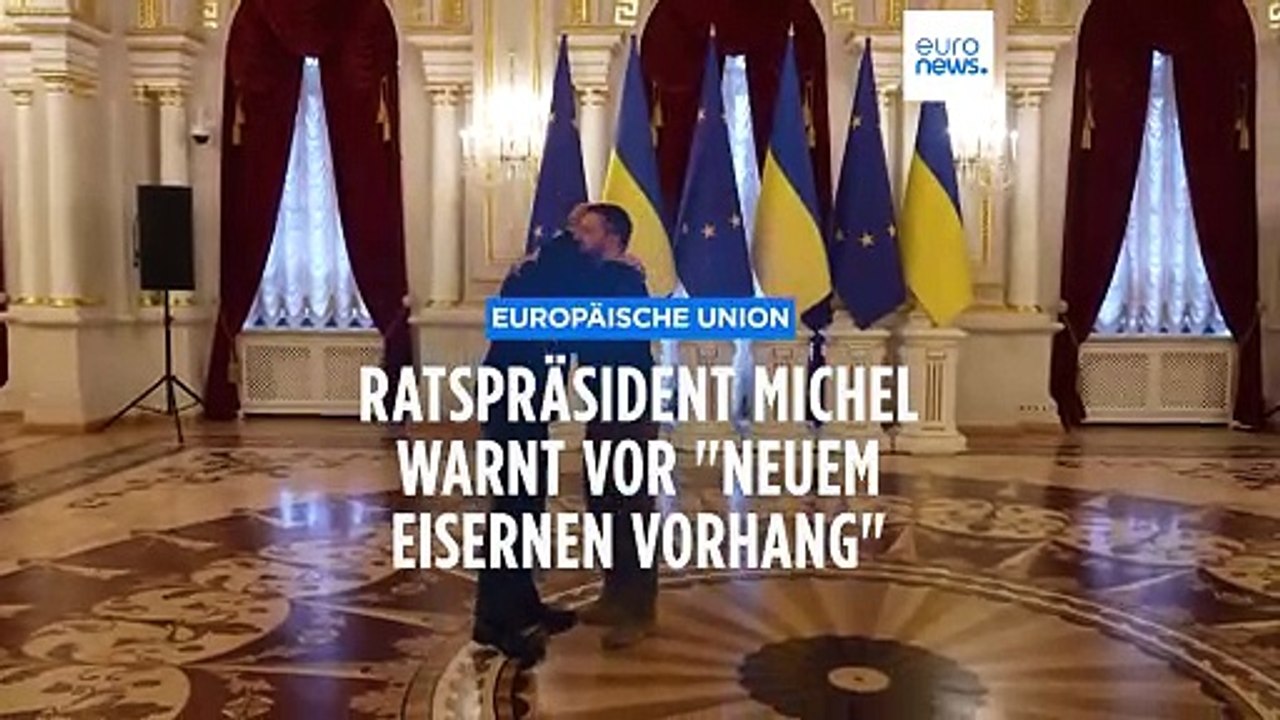 Die EU muss sich erweitern, ansonsten droht ein „neuer Eiserner Vorhang“, warnt Präsident Michel