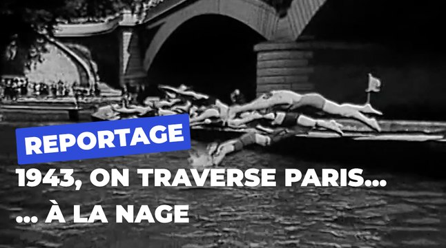 Baignade dans la Seine... en 1943 ! | Paris Sport | Ville de Paris