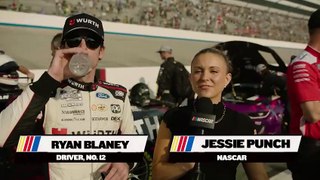 ‘Worn out’ Ryan Blaney recaps ‘blue collar’ day at Dover