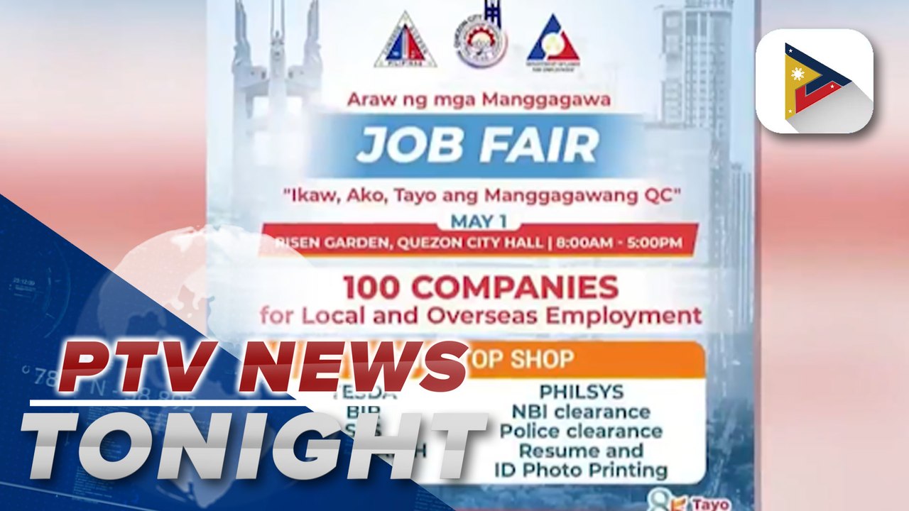 QC to hold month-long job fair; San Juan to lau...