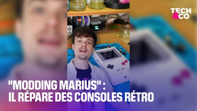 On a visité l'atelier de Modding Marius , l'homme qui répare et restaure les consoles rétro