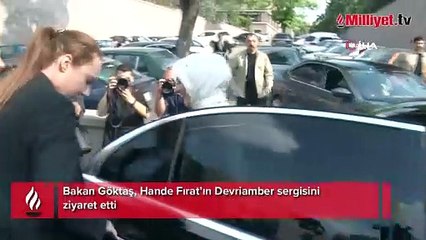 Bakan Göktaş'tan 'Devriamber’ sergisine ziyaret! 'Bizim için bu sergi çok kıymetli'