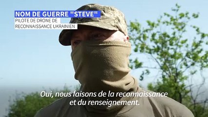 Des drones ukrainiens parcourent le ciel derrière les lignes russes