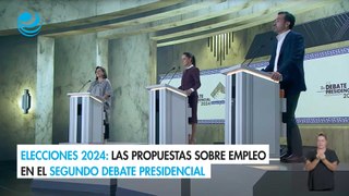 Elecciones 2024: Las propuestas sobre empleo en el segundo debate presidencial