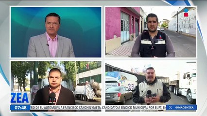 Tráiler se impacta contra una casa en Circuito Interior