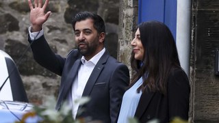 Humza Yousef leaves Bute House after stepping down as First Minister of Scotland