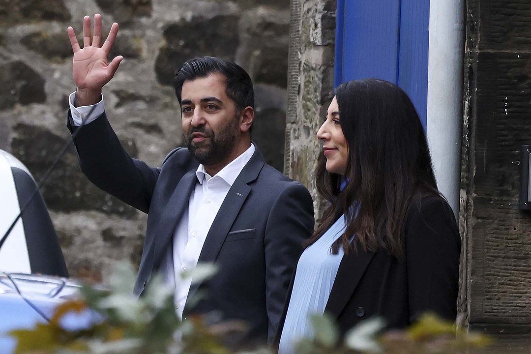 Humza Yousaf leaves Bute House after stepping down as First Minister of Scotland