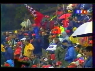 F1 GP Belgique 1998 (TF1) Le + Grand Carambolage de tous les Temps en Formule 1 au 1er Tour + Une Sacrée Course de Mr David COULTHARD (Partie 01)