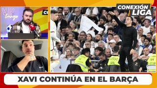 Álvaro Benito sobre la continuidad de Xavi en el Barcelona