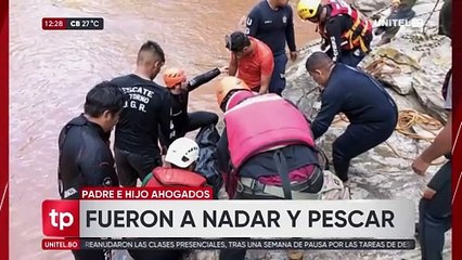 Padre intentó salvar a su hijo de ahogarse pero ambos terminaron falleciendo
