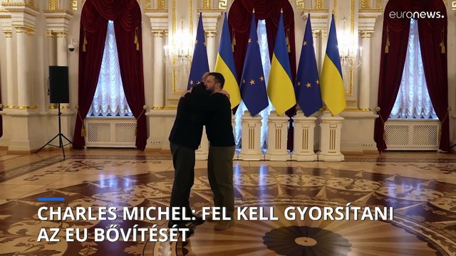 Az Európai Uniónak tovább kell bővülnie vagy „új vasfüggöny” ereszkedhet le — figyelmeztet Michel elnök