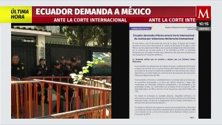 Ecuador pone demanda contra México