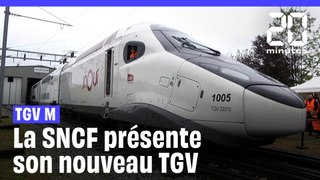 TGV M : La SNCF présente son nouveau TGV