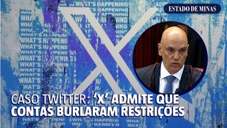 Rede social 'X' admite que várias contas bloqueadas no Brasil burlaram restrições