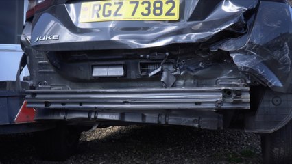 Whitstable family left shaken after vehicle smashes into cars overnight