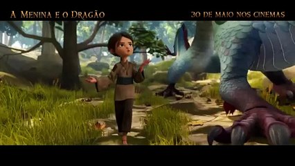 A Menina e o Dragão Trailer Dublado