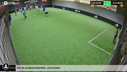 But de Jacques Montero - LES ACCROS