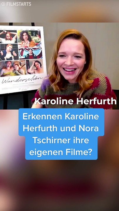 Film Quiz: Erkennen Karoline Herfurth und Nora Tschirner ihre eigenen Filme?