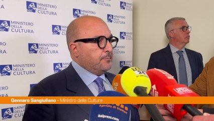 Capitale Arte Contemporanea, Sangiuliano "Riflettori su piccole città"