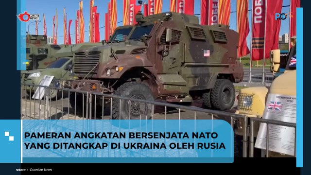 Angkatan Bersenjata NATO yang Ditangkap di Ukraina Oleh Rusia Ditampilkan di Pameran Senjata