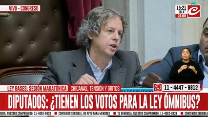 Christian Castillo: "Saben que el humor social se está agotando"