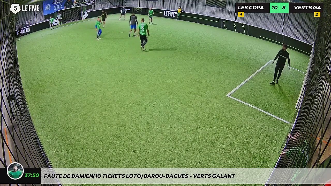 Faute de Damien(10 tickets LOTO) Barou-dagues - VERTS GALANT