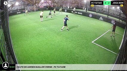 Faute de Adrien Guillon Verne - FC TATANE