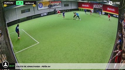 Faute de JONAS HABA - PEÑA 64