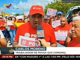 Nva. Esparta | Trabajadores petroleros exigen a los EE.UU. que levanten las medidas coercitivas