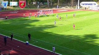 Skrót meczu Flota Świnoujście 1 - 4 ( 0 - 1 ) Wikęd Luzino