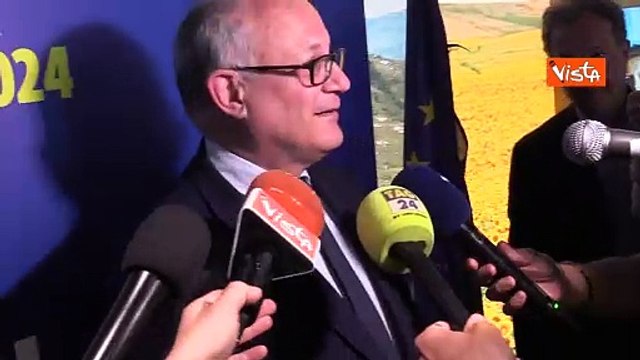 Europee, Gualtieri: Vannacci? Speriamo che gli italiani eleggano qualcun altro in Europa