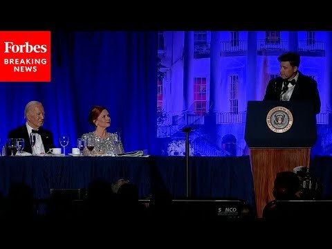 Colin Jost Pokes Fun At Biden, Trump At White House Correspondents' Dinner | Full Speech
