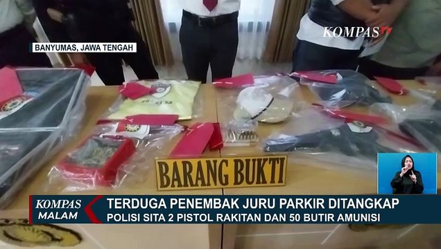 Tersangka Penembak Juru Parkir di Banyumas Ditangkap, Polisi Sita 2 Pistol Rakitan
