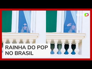 Madonna desembarca no Brasil para show gratuito em Copacabana