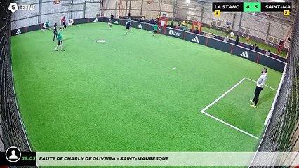 Faute de charly DE OLIVEIRA - Saint-Mauresque