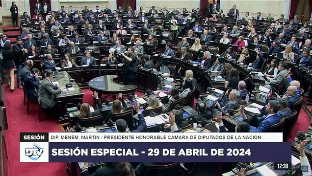 Congreso argentino debate crucial paquete de reformas de Milei