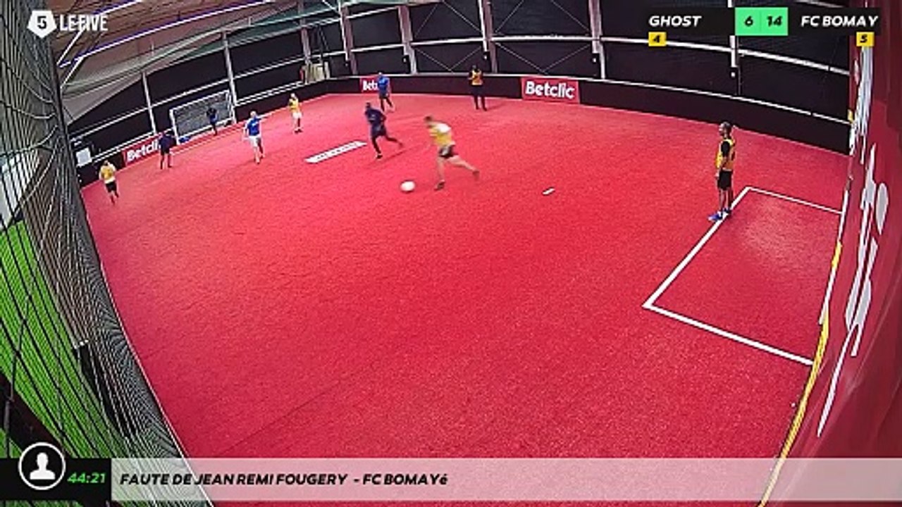 Faute de Jean remi Fougery  - Fc Bomayé