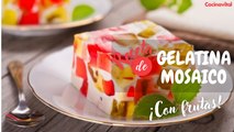 Cómo hacer una gelatina mosaico en 6 sencillos pasos