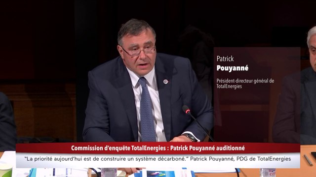 Patrick Pouyanné défend la stratégie de TotalEnergies devant le Sénat