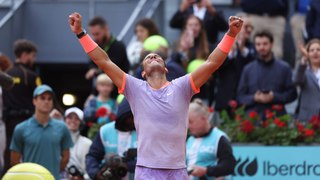 Kompromisslose Rückhand: Nadal ringt Cachin nieder