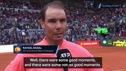 Descargar video: 'Playing at home means everything to me' - Rafa's Madrid farewell continues